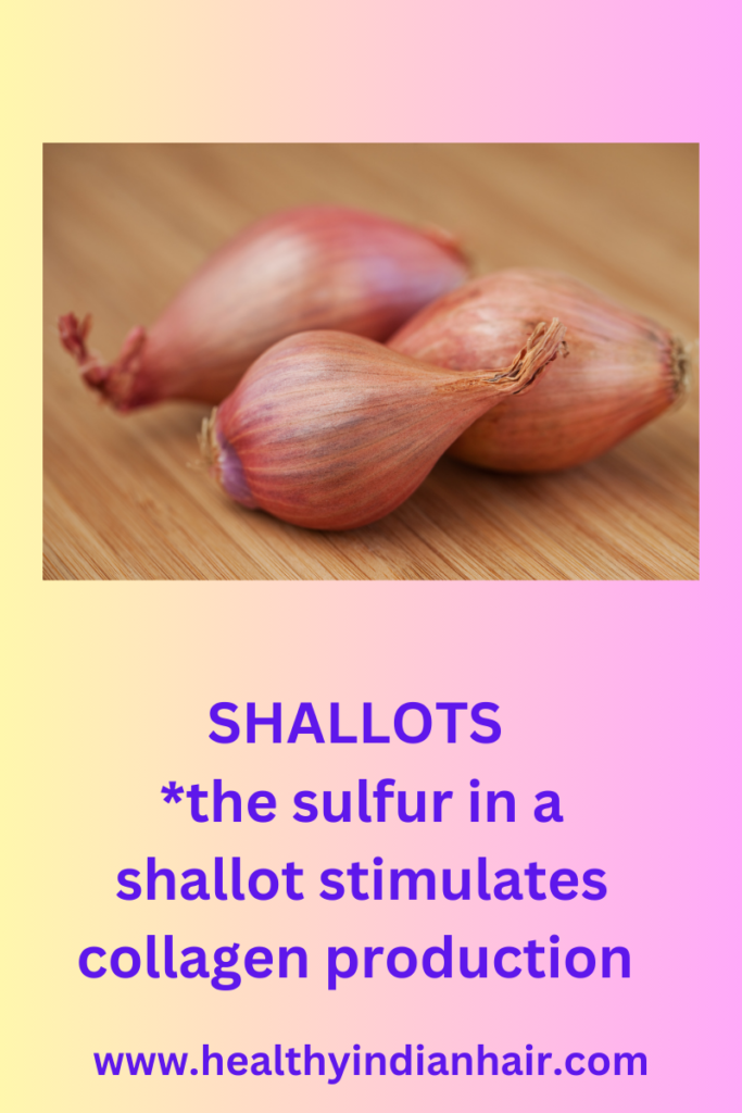 Shallots and Onions for Hair Growth Indian Haircare Grow YOur hair