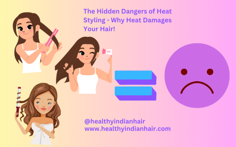 Understanding The Hidden Dangers of Heat Damage: How to Protect Your Hair from Heat Styling Tools.