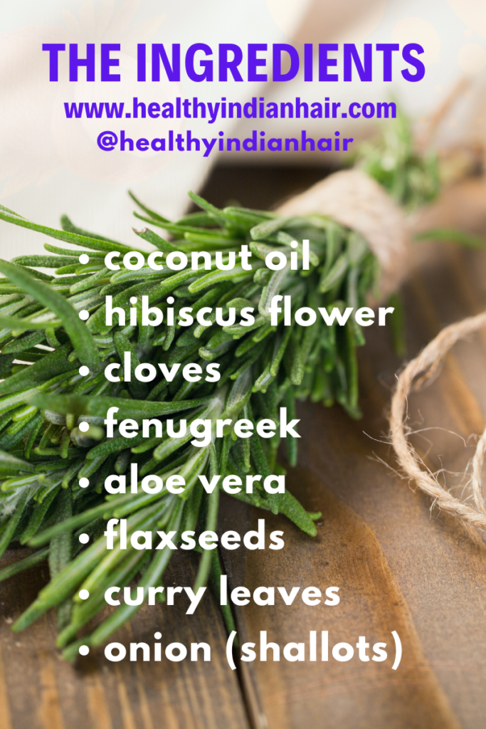 Ingredients I use in Coconut Oil to Grow Hair